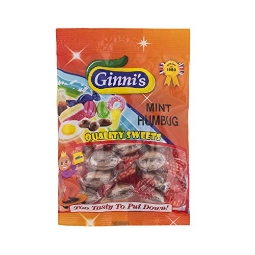 Ginni's Humbug Minze-Bonbons - 120g - 6er-Packung von Ginni