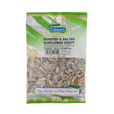 Ginni's Sonnenblumenkerne - 120g - 6er-Packung Ginni's Sonnenblumenkerne - 120g - 6er-Packung von Ginni's