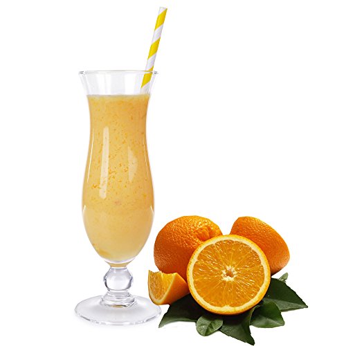 1 Kg Apfelsine Geschmack Eisgetränkepulver für 9 Liter Smoothi Slush Sorbet Granita Eisgetränke Eis Cocktails von Gino Gelati