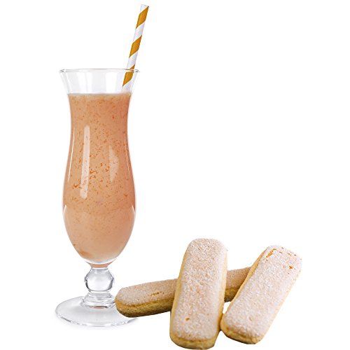 1 Kg Biscuit Geschmack Eisgetränkepulver für 9 Liter Smoothi Slush Sorbet Granita Eisgetränke Eis Cocktails von Gino Gelati