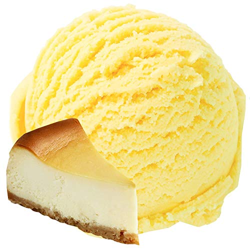 1 Kg Cheesecake Geschmack Eispulver VEGAN - OHNE ZUCKER - LAKTOSEFREI - GLUTENFREI - FETTARM, auch für Diabetiker Milcheis Softeispulver Speiseeispulver Gino Gelati von Gino Gelati