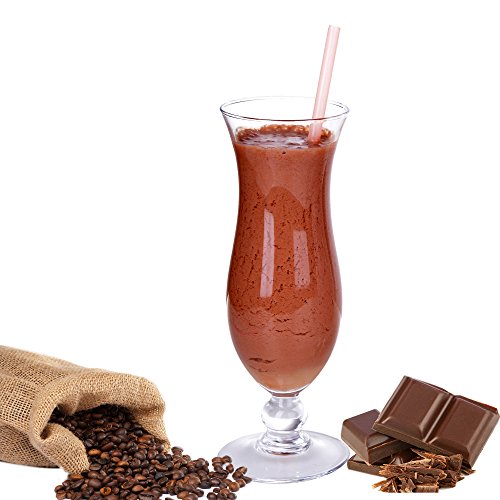 1 Kg Coffeefee Schoko Geschmack Eisgetränkepulver für 9 Liter Smoothi Slush Sorbet Granita Eisgetränke Eis Cocktails von Gino Gelati