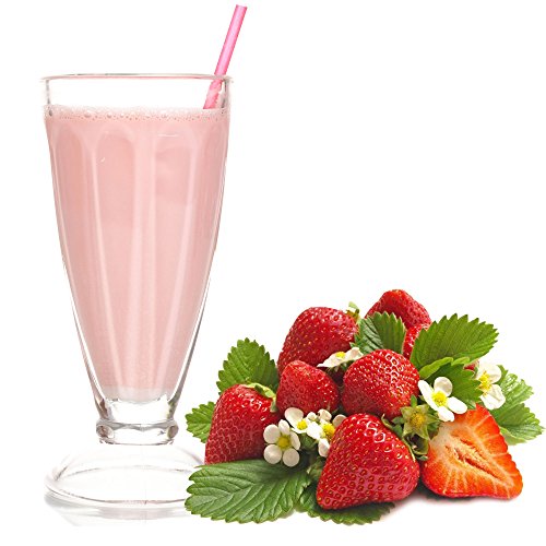 1 Kg Erdbeer Geschmack Eisgetränkepulver für 9 Liter Smoothi Slush Sorbet Granita Eisgetränke Eis Cocktails von Gino Gelati