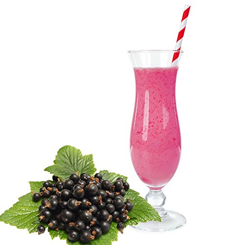 1 Kg Schwarze Johannisbeer Geschmack Eisgetränkepulver für 9 Liter Smoothi Slush Sorbet Granita Eisgetränke Eis Cocktails von Gino Gelati