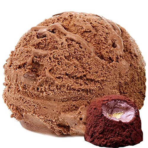 1 Kg Tartufo Geschmack Eispulver VEGAN - OHNE ZUCKER - LAKTOSEFREI - GLUTENFREI - FETTARM, auch für Diabetiker Milcheis Softeispulver Speiseeispulver Gino Gelati von Gino Gelati