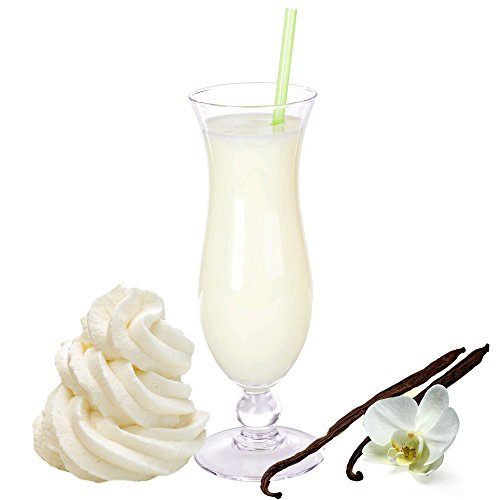 1 Kg Vanille Sahne Geschmack Eisgetränkepulver für 9 Liter Smoothi Slush Sorbet Granita Eisgetränke Eis Cocktails von Gino Gelati