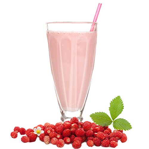 1 Kg Wild Erdbeere Geschmack Eisgetränkepulver für 9 Liter Smoothi Slush Sorbet Granita Eisgetränke Eis Cocktails von Gino Gelati