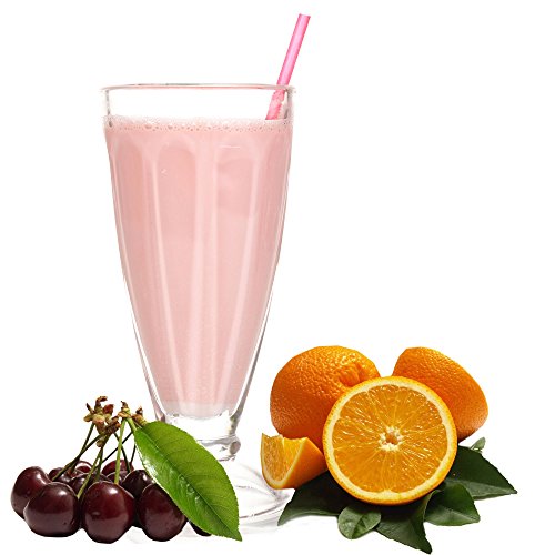 Apfelsine Sauerkirsch Geschmack Milchshake Pulver Gino Gelati zum Milchshakes selber machen (1 kg) von Gino Gelati