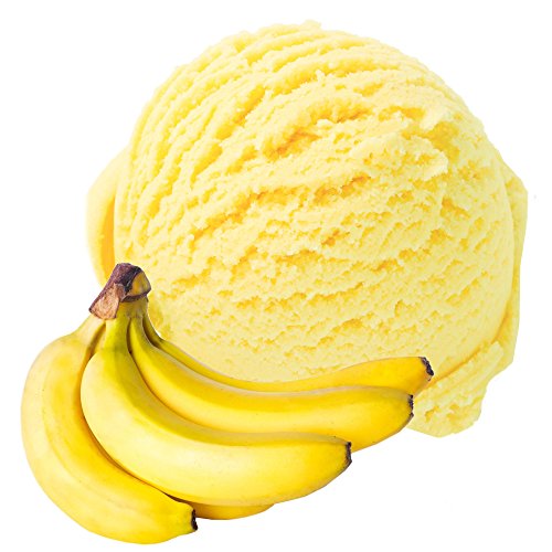 Banane Geschmack 1 Kg Gino Gelati Eispulver für Milcheis Softeispulver Speiseeispulver von Gino Gelati