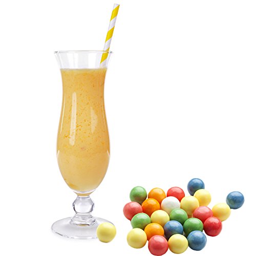 Bubble Gum Gelb Geschmack Milchshake Pulver Gino Gelati zum Milchshakes selber machen (1 kg) von Gino Gelati