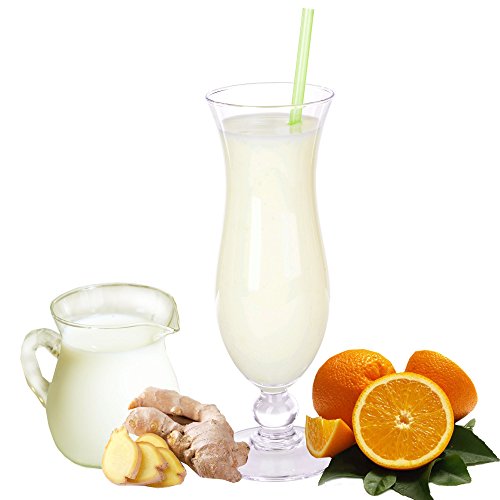 Buttermilch Orange-Ingwer Geschmack Milchshake Pulver Gino Gelati zum Milchshakes selber machen (1 kg) von Gino Gelati