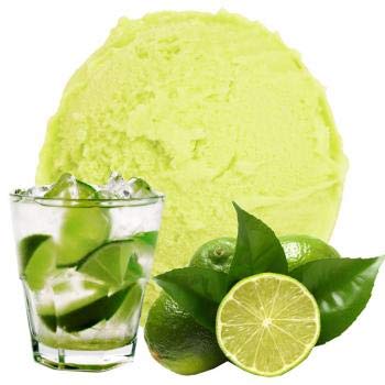 Caipirinha Limette Eispulver VEGAN - OHNE ZUCKER - LAKTOSEFREI - GLUTENFREI - FETTARM, auch für Diabetiker Milcheis Softeispulver Speiseeispulver Gino Gelati (Caipirinha Limette, 1 kg) von Gino Gelati