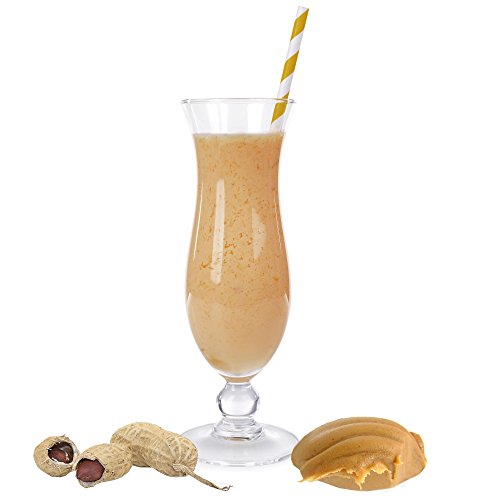 Erdnuss-Butter Geschmack Milchshake Pulver Gino Gelati zum Milchshakes selber machen (333g) von Gino Gelati