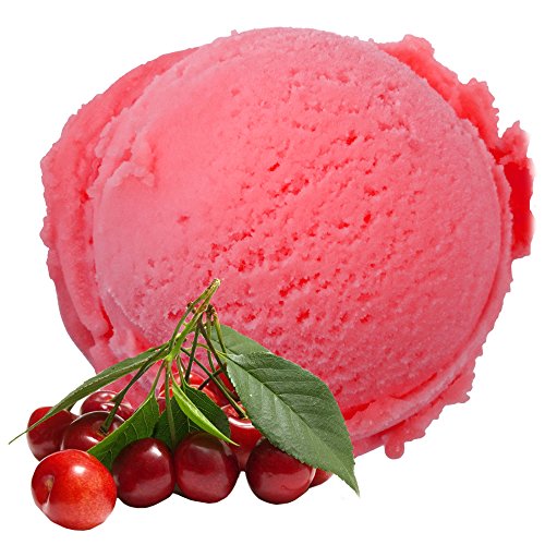 Gino Gelati 10x1 Kg Eispulver mit Amarena Kirsch Geschmack für Milcheis Softeispulver Speiseeispulver von Gino Gelati