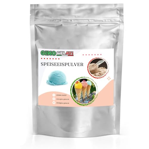 Gino Gelati Tutti Frutti Eis Speiseeis Pulver 10 Kg, vielfältige Geschmacksrichtungen, schnelle und einfache Zubereitung, Herstellung mit und ohne Maschine, natürliche Farbstoffe von Gino Gelati