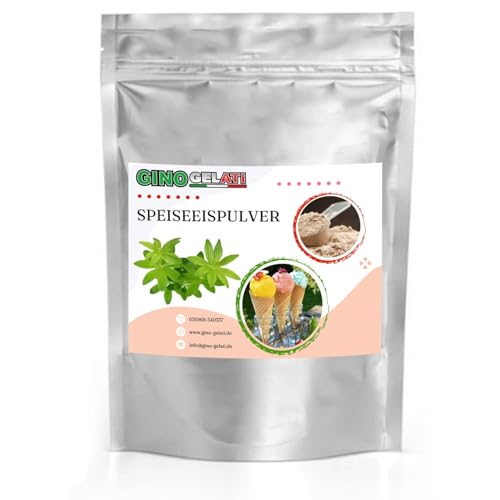 Gino Gelati Joghurt Waldmeister Speiseeis Pulver 10 Kg, verschiedene Sorten, für Eismaschinen, Eis selber herstellen, Made in Germany, schnelle und einfache Zubereitung von Gino Gelati