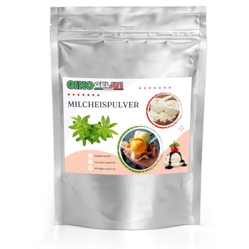 Gino Gelati Milcheis Pulver mit fruchtigem Geschmack, verschiedene Sorten, exotisches Eispulver, für Zuhause, ohne Eismaschine möglich, Made in Germany (10 Kg, Waldmeister) von Gino Gelati