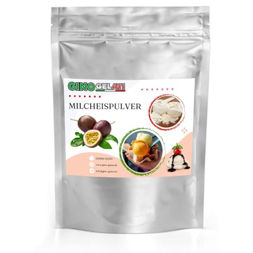 Gino Gelati Milcheis Pulver mit fruchtigem Geschmack, verschiedene Sorten, exotisches Eispulver, für Zuhause, ohne Eismaschine möglich, Made in Germany (100 Kg, Maracuja) von Gino Gelati