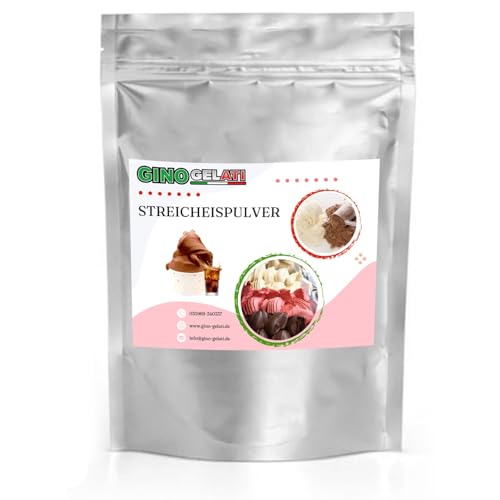 Gino Gelati Cola Streicheispulver 10 Kg für Eis - Bourbon Vanille, Cola, Honig, Kaugummi, Kokosmilch für cremiges Eis ohne Eismaschine, laktosefrei und natürlich von Gino Gelati