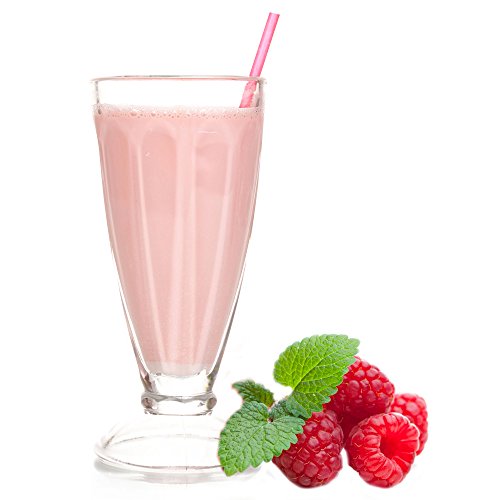 Himbeer Geschmack Milchshake Pulver Gino Gelati zum Milchshakes selber machen (333 g) von Gino Gelati