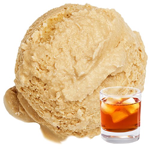 Jamaika Rum Geschmack Eispulver VEGAN - OHNE ZUCKER - LAKTOSEFREI - GLUTENFREI - FETTARM, auch für Diabetiker Milcheis Softeispulver Speiseeispulver Gino Gelati (Jamaika Rum, 1 kg) von Gino Gelati