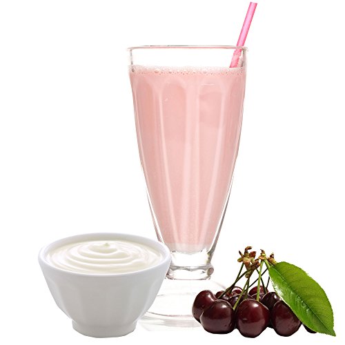 Joghurt Sauerkirsch Frucht Geschmack Milchshake Pulver Gino Gelati zum Milchshakes selber machen (10 kg) von Gino Gelati