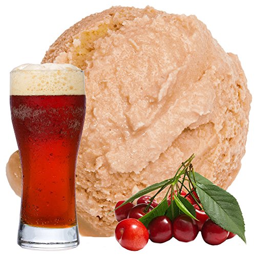 Kirsch-Bier Geschmack für Speiseeis Gino Gelati Eispulver Softeispulver für Ihre Eismaschine (10kg) von Gino Gelati
