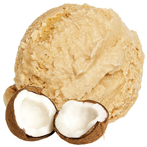 Kokosnuss Geschmack Eispulver VEGAN - OHNE ZUCKER - LAKTOSEFREI - GLUTENFREI - FETTARM, auch für Diabetiker Milcheis Softeispulver Speiseeispulver Gino Gelati (Kokosnuss, 10 kg) von Gino Gelati