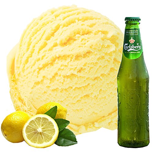 Radler Geschmack für Speiseeis Gino Gelati Eispulver Softeispulver für Ihre Eismaschine (10kg) von Gino Gelati