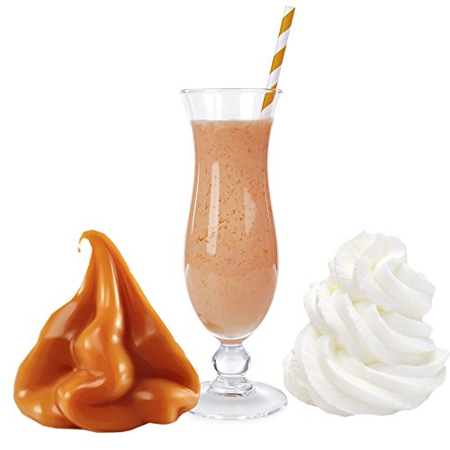 Sahne Karamell Geschmack Milchshake Pulver Gino Gelati zum Milchshakes selber machen (1 kg) von Gino Gelati