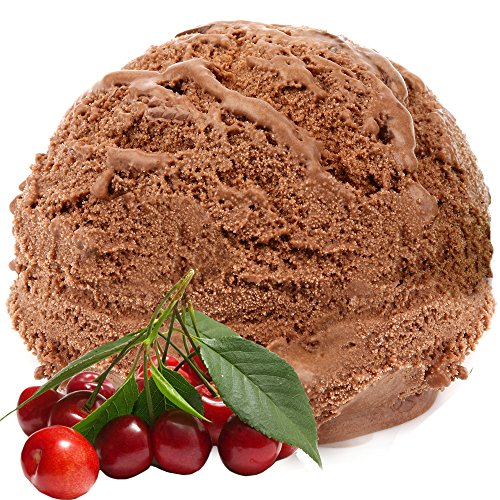 Schoko-Kirsch Geschmack Gino Gelati Eispulver für Speiseeis Softeispulver Speiseeispulver (10kg) von Gino Gelati