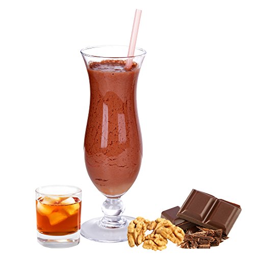 Schoko Rum Nuss Gianduja Geschmack Milchshake Pulver Gino Gelati zum Milchshakes selber machen (1 kg) von Gino Gelati