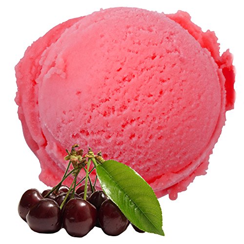 Schwarzwälder Kirsch Geschmack Eispulver VEGAN - OHNE ZUCKER - LAKTOSEFREI - GLUTENFREI - FETTARM, auch für Diabetiker Milcheis Softeispulver Speiseeispulver Gino Gelati (Schwarzwälder Kirsch, 1 kg) von Gino Gelati