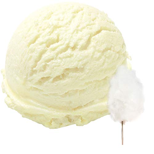 Zuckerwatte Geschmack Eispulver VEGAN - OHNE ZUCKER - LAKTOSEFREI - GLUTENFREI - FETTARM, auch für Diabetiker Milcheis Softeispulver Speiseeispulver Gino Gelati (Zuckerwatte, 10 kg) von Gino Gelati