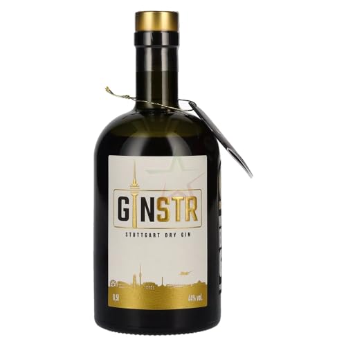 GINSTR Stuttgart Dry Gin 44,00% 0,50 lt. von Ginstr