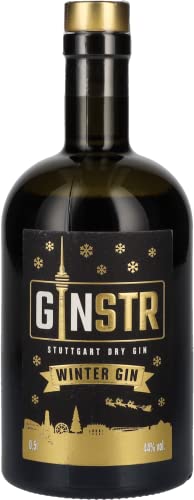 GINSTR Stuttgart Dry WINTER Gin 44% Vol. 0,5l von Ginstr