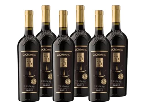 Giordano - Box „Selvato“ Rosso Toscana IGT - Rotwein in Eichenholz gereift, weich und anhaltend - Jahrgang 2022-6 Flaschen à 75 cl Giordano - Box „Selvato“ Rosso Toscana IGT - Rotwein in Eichenholz gereift, weich und anhaltend - Jahrgang 2022-6 Flaschen à 75 cl von Giordano