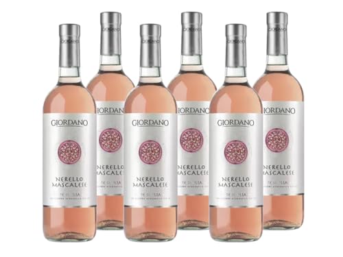 Giordano - Box Nerello Mascalese Rosato Terre Siciliane IGT 2023 - Trockener Roséwein aus sizilianischen Trauben, frisch und würzig - 6 Flaschen à 75 cl Giordano - Box Nerello Mascalese Rosato Terre Siciliane IGT 2023 - Trockener Roséwein aus sizilianischen Trauben, frisch und würzig - 6 Flaschen à 75 cl von Giordano