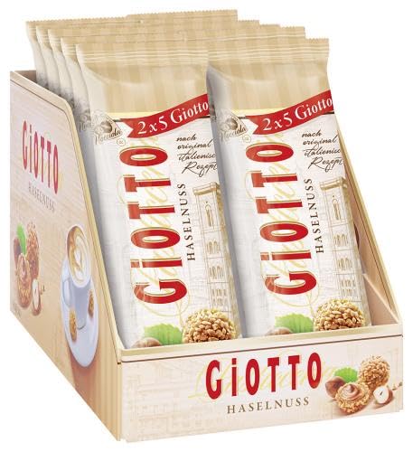 Ferrero Giotto Haselnuss - Vorratspack mit 10 Packungen zu je 43g von Giotto Momenti