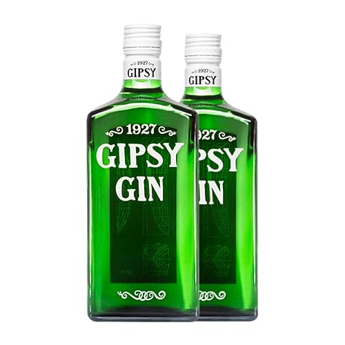 Gin Gipsy Gin 70 cl (Schachtel mit 2 Flaschen von 70 cl) von Gipsy Gin