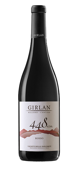 "448 slm" Rosso Cuvée Vigneti Dolomiti IGT 2023 von Girlan
