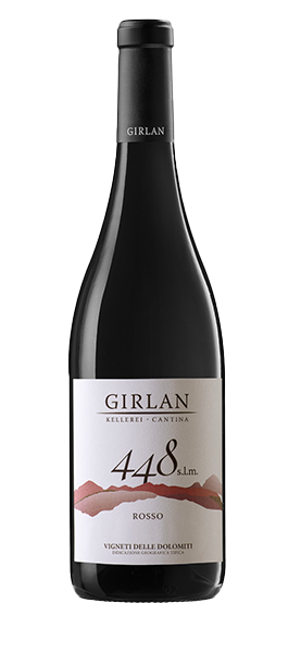 "448 slm" Rosso Cuvée Vigneti Dolomiti IGT 2023 von Girlan