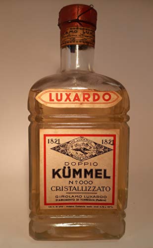 Girolamo Luxardo Doppio Kümmel Liqueur Italy 1950s 48% 750ml von Girolamo Luxardo