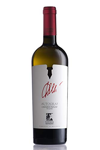 Gitana Winery | Autograf Chardonnay – Weißwein trocken aus Moldawien 0.75 L von Gitana Winery
