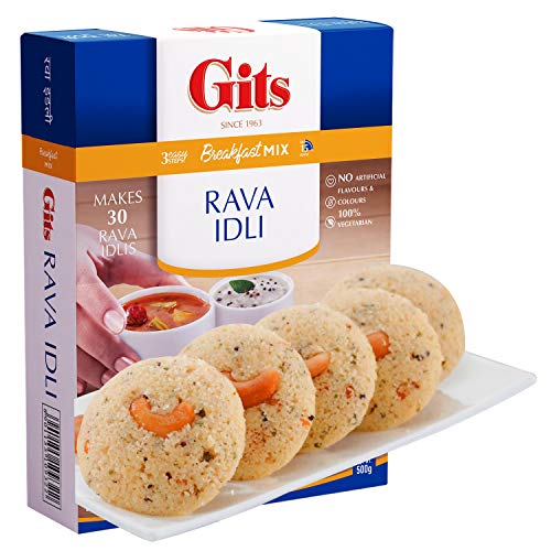 Gits Rava Idli - Fertigmischung - 500 g Gits Rava Idli - Fertigmischung - 500 g von Gits