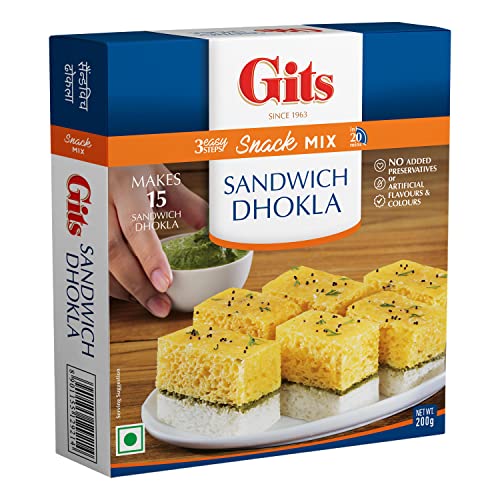 Gits Sandwich Dhokla - Fertigmischung - 200 g von Gits