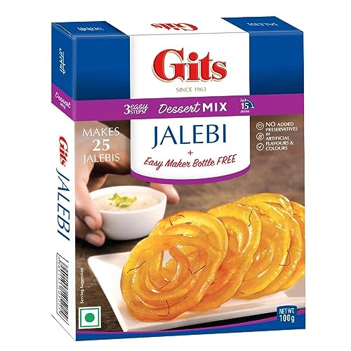 Jilebi - Indische Fertigmischung 100g Jilebi - Indische Fertigmischung 100g von Gits