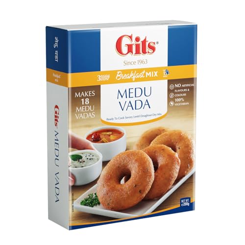 Gits Vadai Mix 200g Fertigmischung für indischen Panirteig Gits Vadai Mix 200g Fertigmischung für indischen Panirteig von Gits