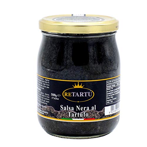 Schwarze Trüffelsoße Magnum Größe 500 gr Schwarze Trüffelsoße Magnum Größe 500 gr von Giuliano Tartufi