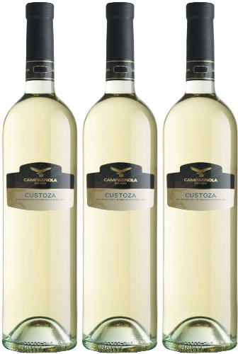 Custoza - Campagnola - weiß - trocken - 12,5%vol. - 3er Paket von Giuseppe Campagnola